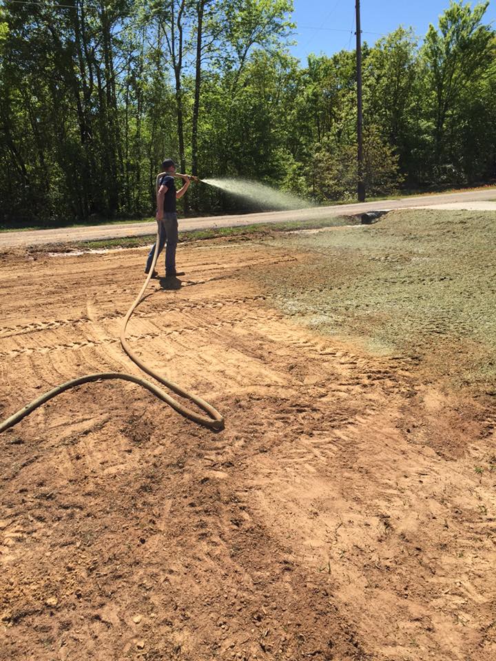 Stop Lawn Erosion with Hydroseeding